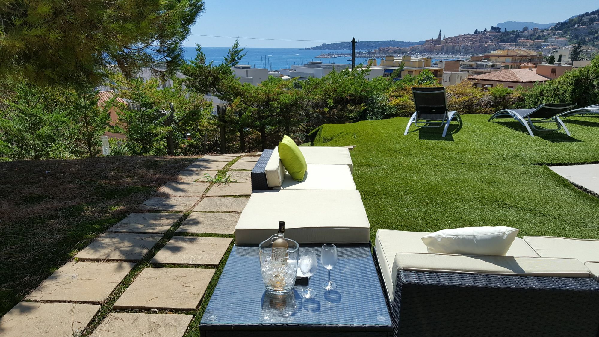 מנטון Cap Au Sud,Vue Panoramique Mer,Piscine מראה חיצוני תמונה